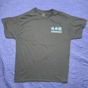 Honda JDM Blue Accord Graphic T Shirt Men's Black Size L Racecar import